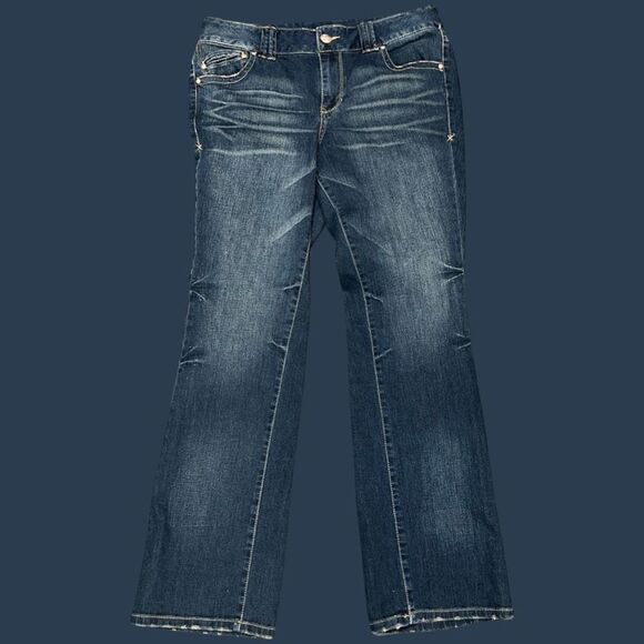 Plus Size Lane Bryant Distinctly Bootcut Jeans Size 16 Average 32x31 #145 - Picture 1 of 5